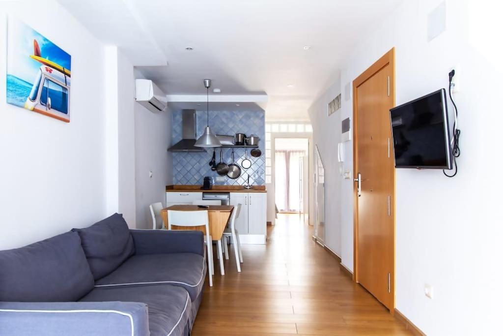Apartamento Con Terraza Privada Cerca De La Playa 瓦伦西亚 外观 照片